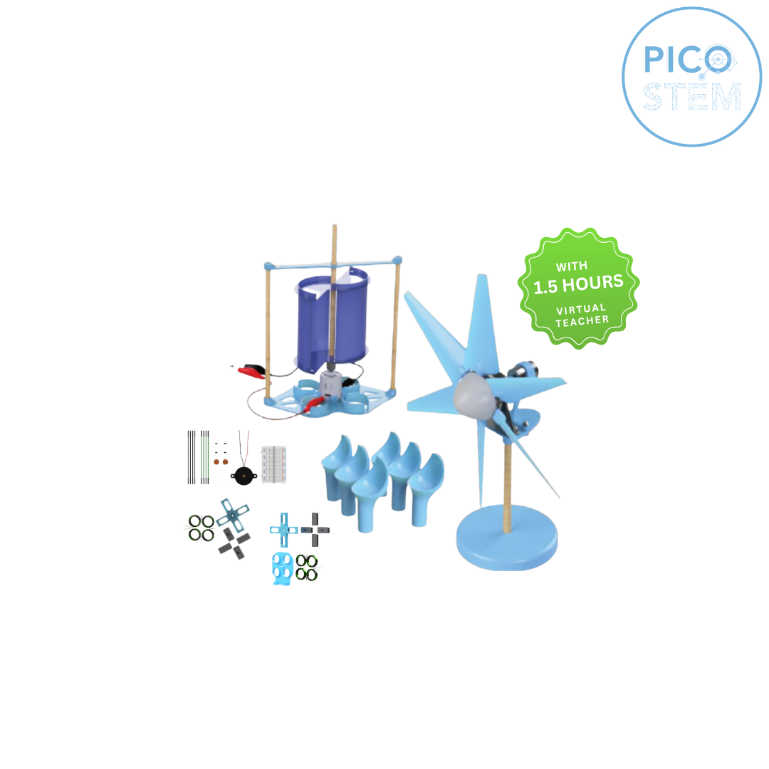 PicoSTEM  Wind & Hydro Turbines Plus Kit-Makerspace