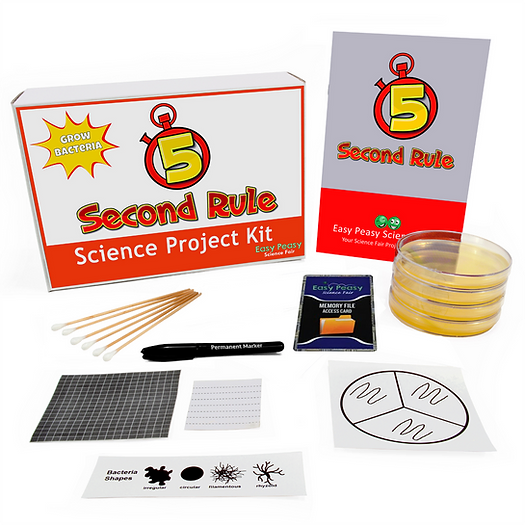 5 Second Rule Science Project Kit