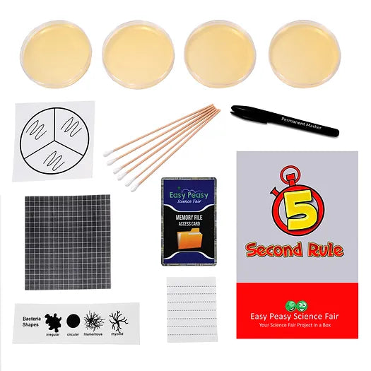 5 Second Rule Science Project Kit