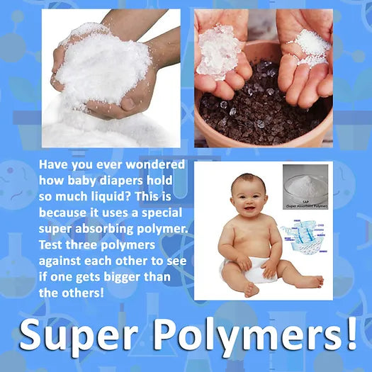 Super Polymers - Beginner Science Project Kit